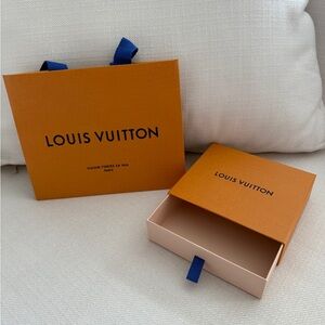 Louis Vuitton Bag & small wallet box